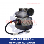 CUMMINS 6.7 NEW DAP TURBO #2881708RX (2007-2012) HE300VG/HE351VE – $3,400.00+$600.00 CORE – NEW CALIBRATED ACTUATOR INCLUDED