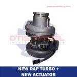 NEW DAP 4309077RX CUMMINS ISX HE500VG/HE561VE TURBO DIESEL - $3200.00+$600.00 CORE DEPOSIT - NEW CALIBRATED ACTUATOR INCLUDED