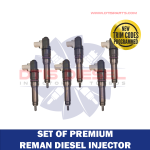 1825900 SET OF PREMIUM REMAN DIESEL INJECTORS MX13 & MX10 – 6 Injectors Set – $1,800.00 + $1,200.00 Core Free Shipping in all orders