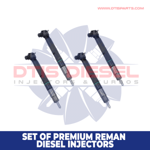 Ex631089 – Set of Premium Reman Diesel Injectors – 4 Injectors Set – $2,144.00+$400.00 Core Free Shipping in all orders