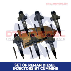 5579401 ISL – SET OF REMAN DIESEL INJECTORS BY CUMMINS – 6 Injectors Set FUEL SUPPLY INCLUDED- $6,600.00 + $900.00 Core Free Shipping in all orders <b style="color: #28367e;">(Offer $5,610.00 + $900 Core)</b>