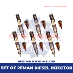 21379944 (PENTA Marine) – SET OF REMAN DIESEL INJECTORS – 6 Injectors Set Injector Sleeve Included – $1,500.00 + $600.00 Core Free Shipping in all orders