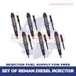 0445120177 – 6 Injectors Set FUEL SUPPLY INCLUDED – $1,500.00 + $600.00 Core Free Shipping in all orders