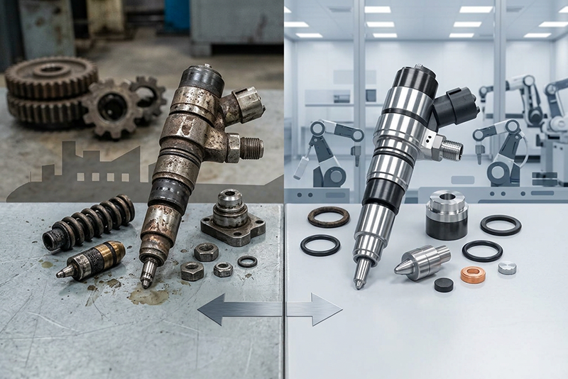 Remanufactured Versus New Injectors Explained