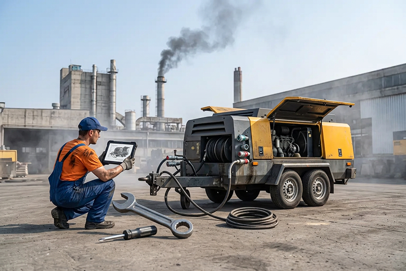 How to Diagnose Diesel Air Compressor Failures